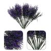 Artificial Lavender Purple Lavender Stems for Decoration 15Pcs Fake Flower