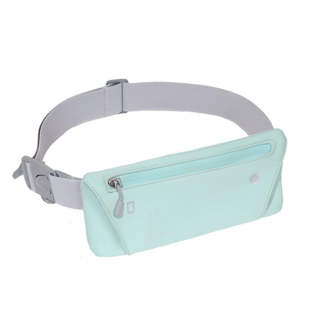 

Ультратонкая спортивная мобильная поясная сумка, плотно прилегающая спортивная сумка для телефона, поясная сумка для бега, спортивная одежда синий/мятный