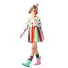 Halloween Children's Clown Costumes Funny Performance Costumes Stage Catwalk Dance Costumes Rainbow Tutu Children's Clothing