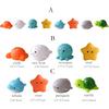 Baby Bath Toys Luminous Animals Set for Kids Age 18 Months and Up - Colorful Bathtub Shower Toys for Boys Girls