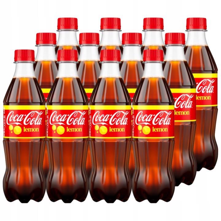 Coca-Cola Lemon Carbonated Drink 500 ml