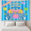 Bananas In Pyjamas Classic Tapestry Room Decoration Wall Hanging for Living Room Bedroom, dormitory, Birthday and Christmas gifts