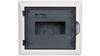 Modulare Verteilerbox 1x8 N/T Economic Box Rn 1/8 Transparente Tür (N+Pe) Ip40 2502-01