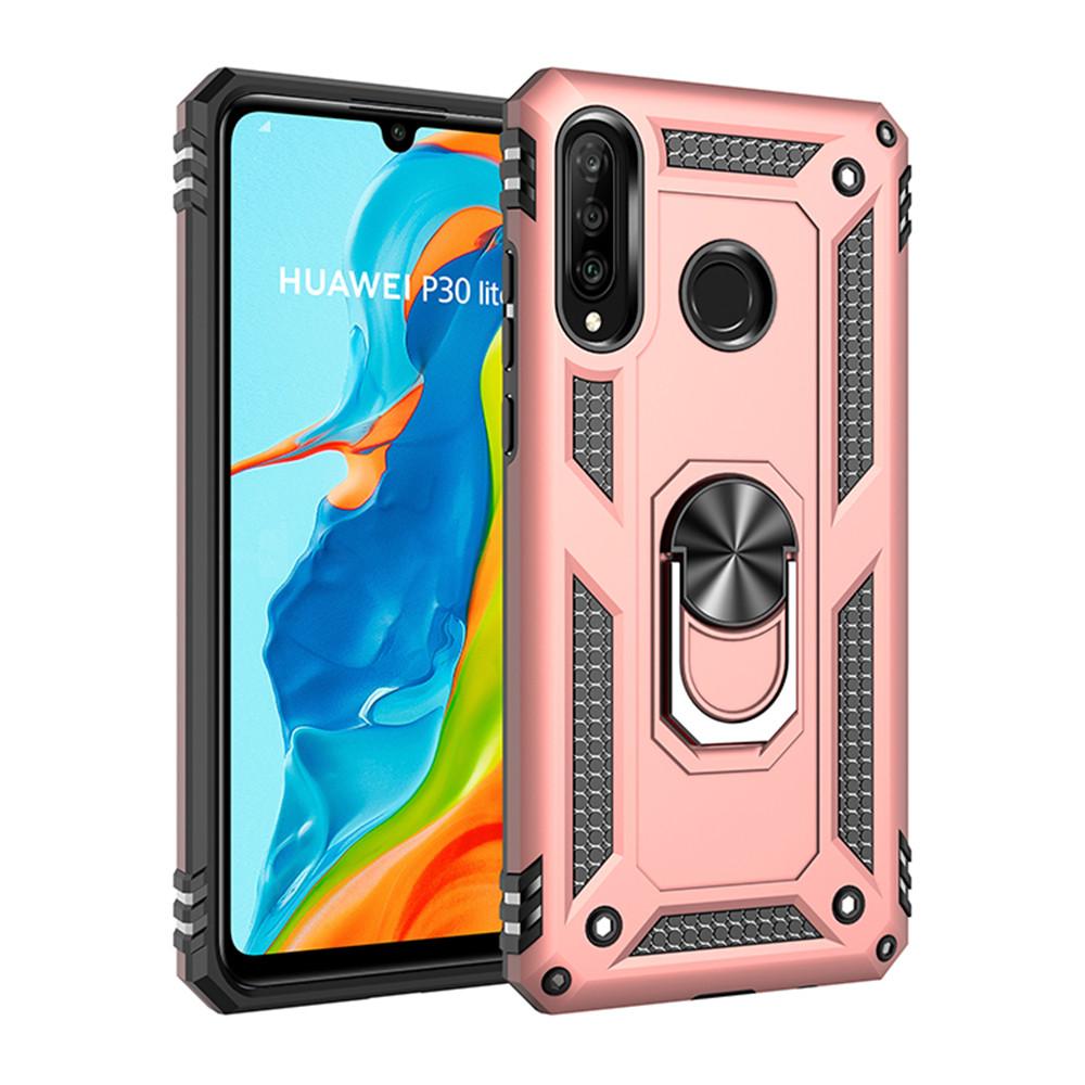 For Peatkop Huawei Honor 9X Pro 8A Prime 8S 10 Lite 20 9C 9S 20S Case Metal Ring Case Holder Armor Shockproof Kickstand Cover