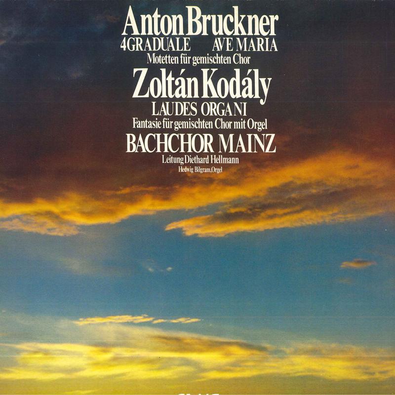 

LP Record ANTON BRUCKNER Bachchor Mainz CAL30469 CALIG Germany Classical Used
