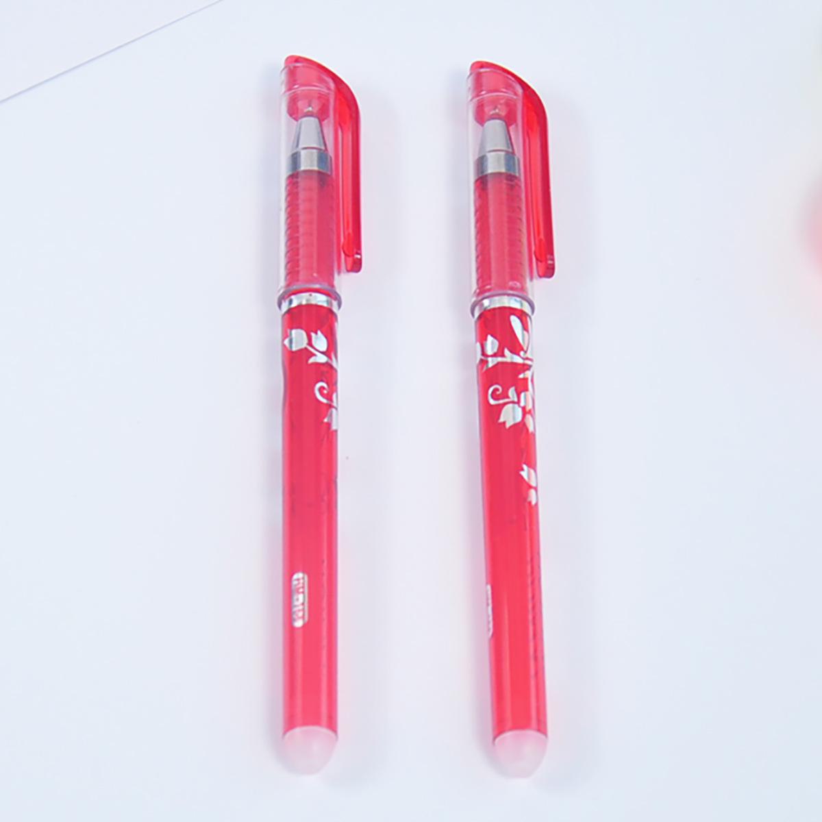 

Креативные многоцветные термостираемые гелевые ручки — легко стираются для студентов 0.5mm красный