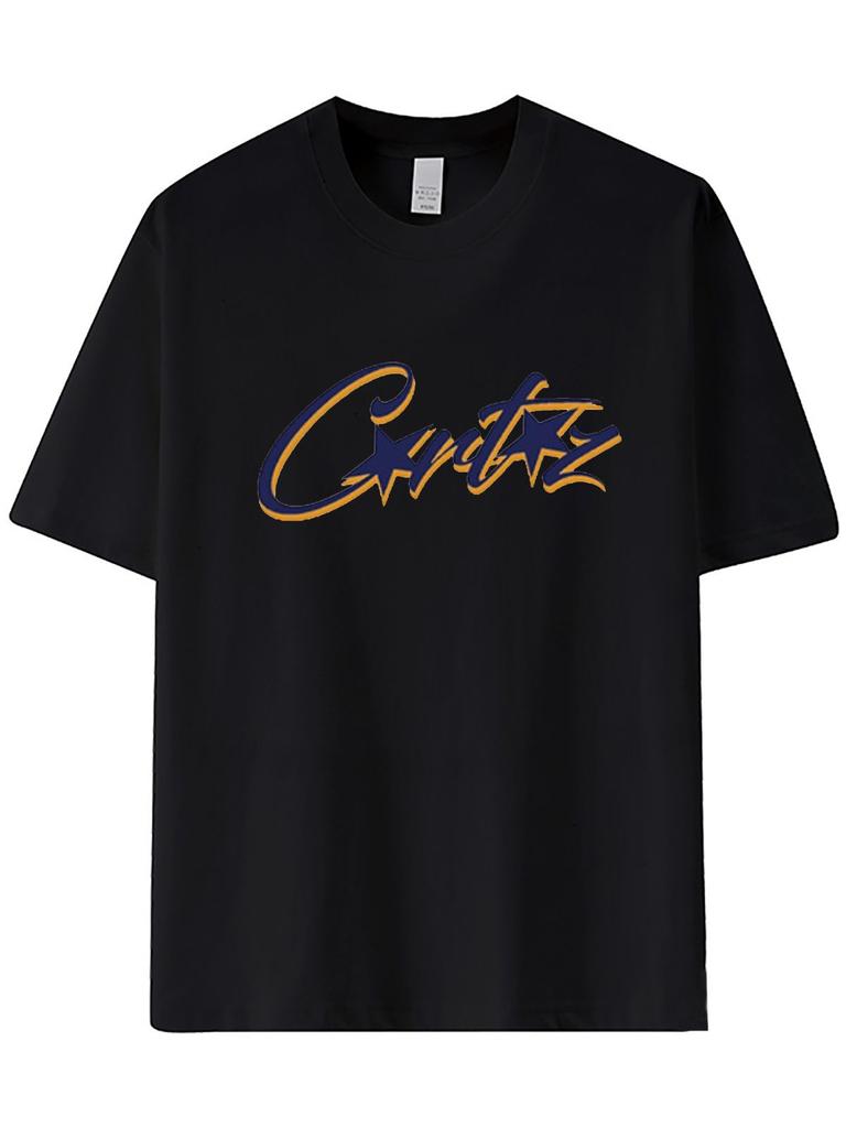 CorteizT-shirt Printed Fashion Street Casual Short-sleeved Tide Street T-shirt European and American Tops