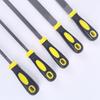 Half-Round Triangle Flat Steel File Set for Woodworking & Metal Grinding, Coarse/Medium/Fine Teeth