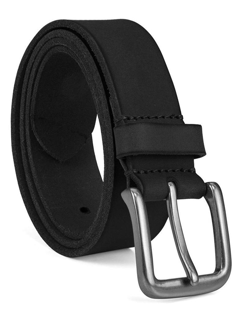 Timberland 35mm Classic Buckle Jeans Leather Size 38 Men's Belt, Black,