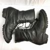 Vintage 70s-80s HATHORN Leather Lace-Up Boots Black Size 11D Whites Line Men's(USED)