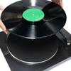 Record Turntable 3mm Mat for Record Black 12-inch Mat, Mat, Stable, Thick, Anti-Static, Vibration-Dampening Players,