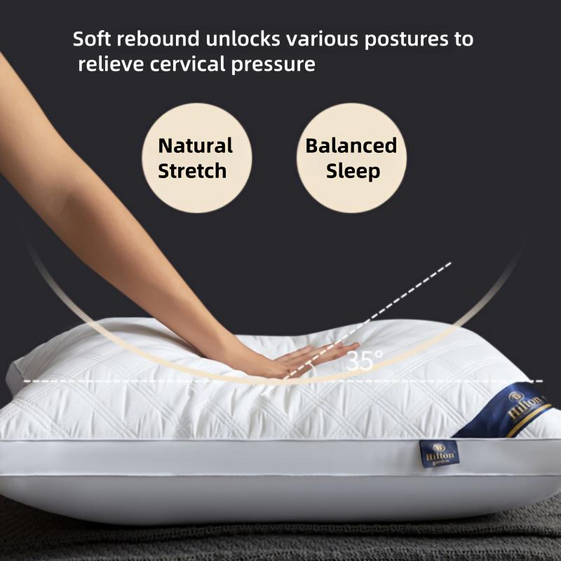 2 Stück Luxus Fünf-Sterne-Hotel Kissenkern, Hypoallergen, Superdick, Flauschig, Tiefschlafunterstützung, Nackenschutz, Reißverschluss