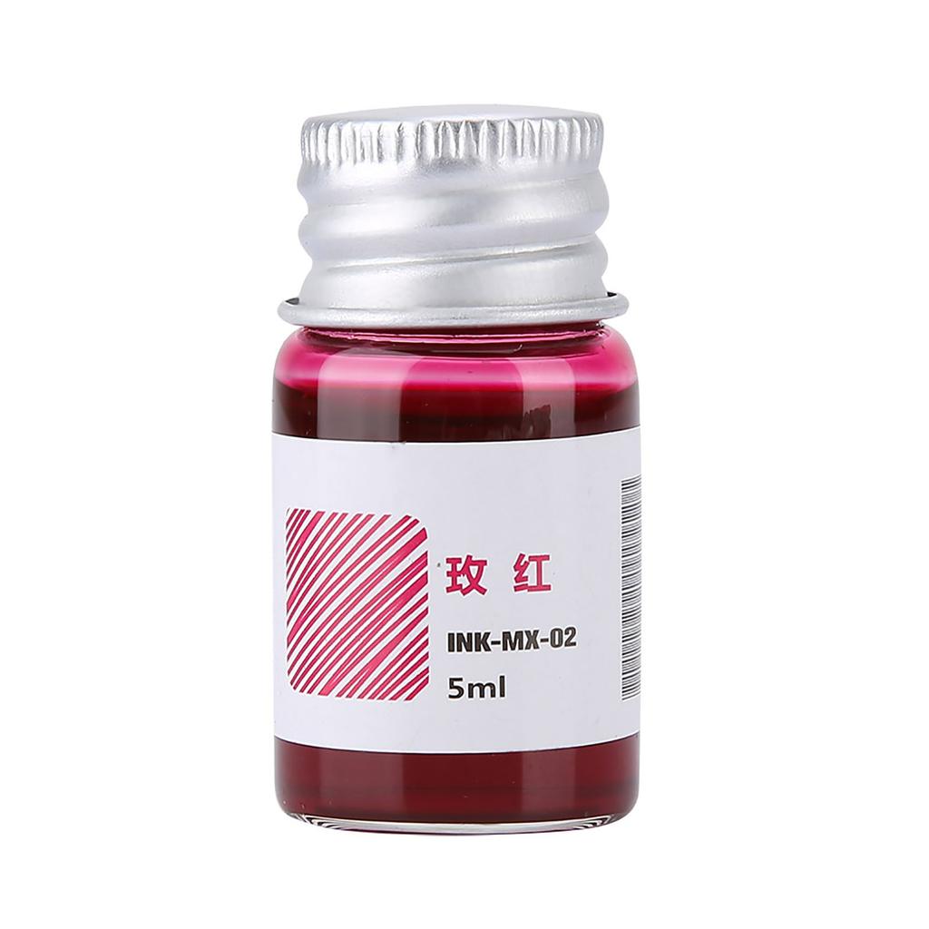 Glas-Dip-Stift Signatur-Tinte Stift Füllfederhalter Set mit Tintenhalter Bunt