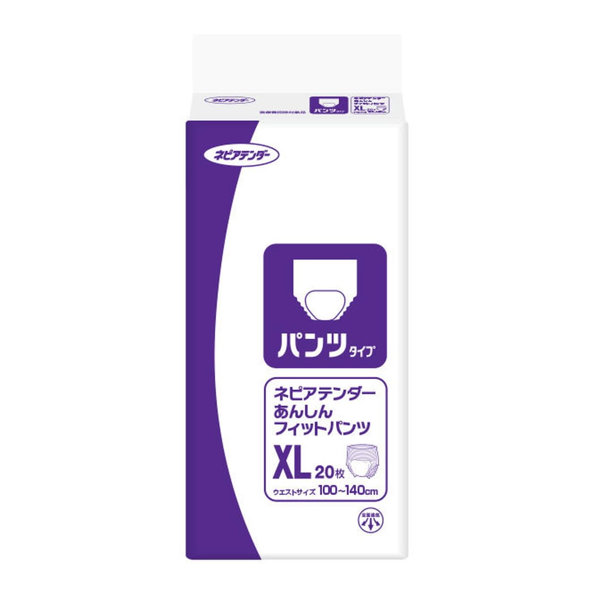 

Штаны Safe fit XL 20 шт. x 4 пакета [Распродажа по частям] белый