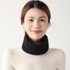 Women's Winter Warm Knit Neck Gaiter Soft Cozy Thermal Wheat Ear Pattern Scarf Multicolor Thickened Casual Neck Warmer