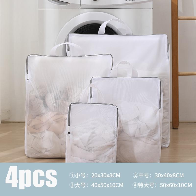 

4/6pcs Laundry Hand Bag Reusable Washing Machine Clothing Care Wash Bag Mesh Net Bra Sock Lingerie Underwear Laundry Storage bag