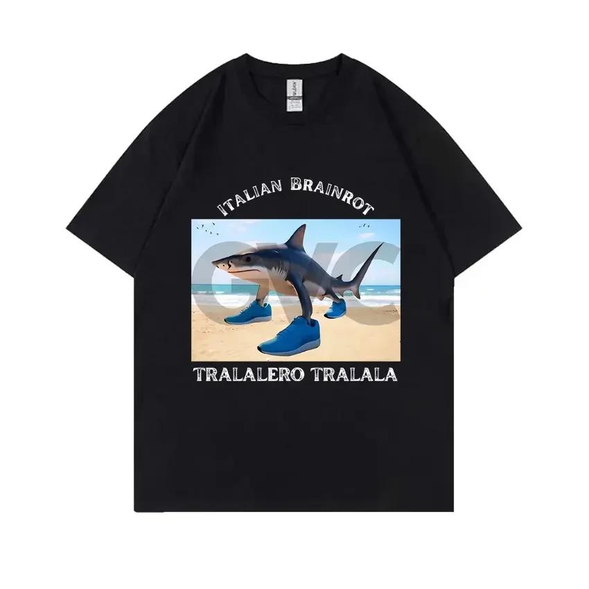 

New style summer loose Tshirt graphic mens casual humor wind Tshirt short sleeve street trend 4XL