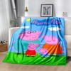 Peppa Pig's Colorful World Blanket Durable Comfort Suitable for Bed Chair Office for All Seasons Modern Best Holiday Gift for Friends Family