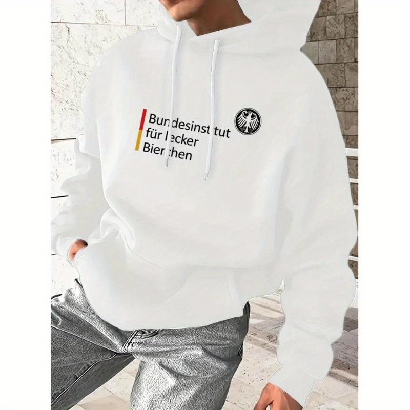 

Мужская толстовка с капюшоном, эластичная в 3 направлениях и гибкая, идеально подходит для активного образа жизни и повседневных прогулок XXL белый