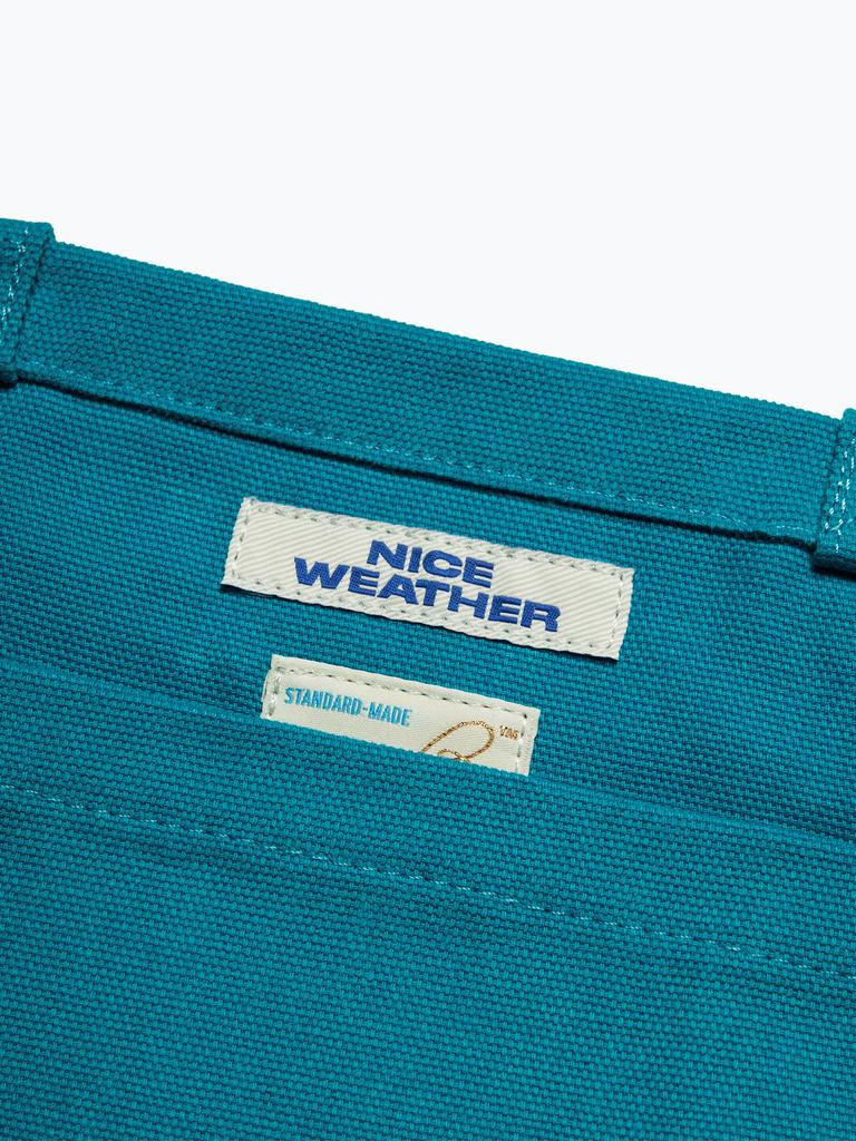 Niceweather Nw Souvenir Guy Tote Bag (Turquoise)