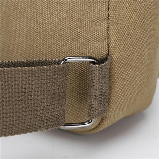Men's Fashion Large Capacity Multi-functional Canvas Crossbody Chest Bag
