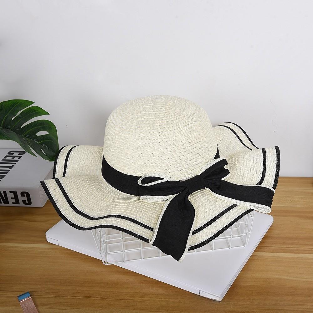 Summer Beach Hat With Wide Brim Sun Protection For Women Outdoor Sun Hat For Vacation