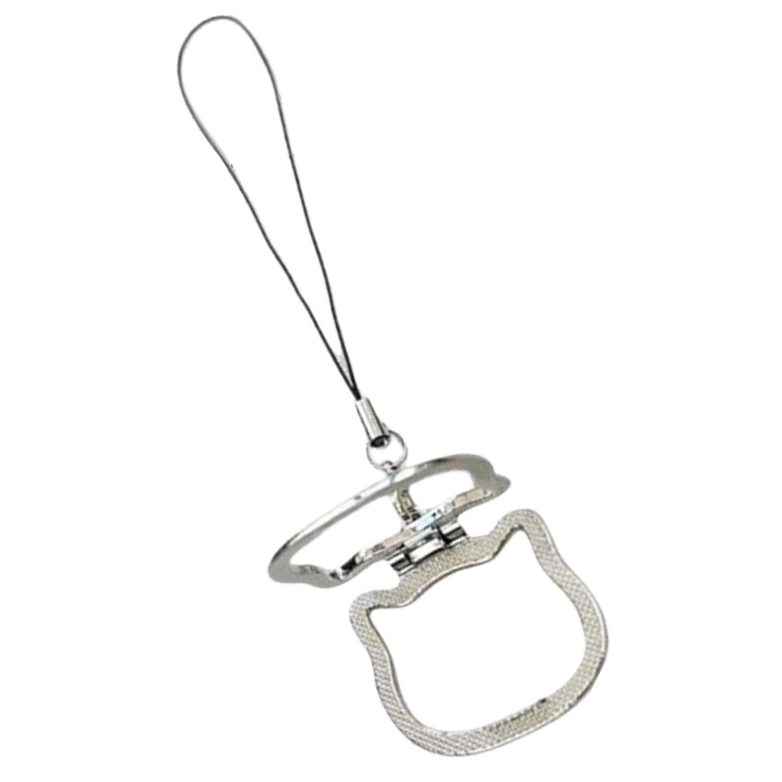 

Регулируемый шнурок для телефона Кошки Цепочка для телефона Модный кулон для телефона Стильные украшения для телефона Текстура сплава Подходит для телефона