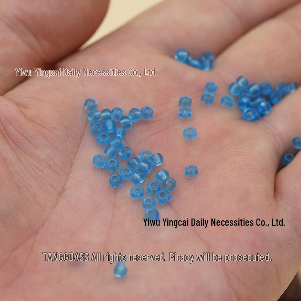 Multicolor Transparent Glass Beads 2/3/4mm for DIY Jewelry Making - Bracelet & Necklace Craft Supplies