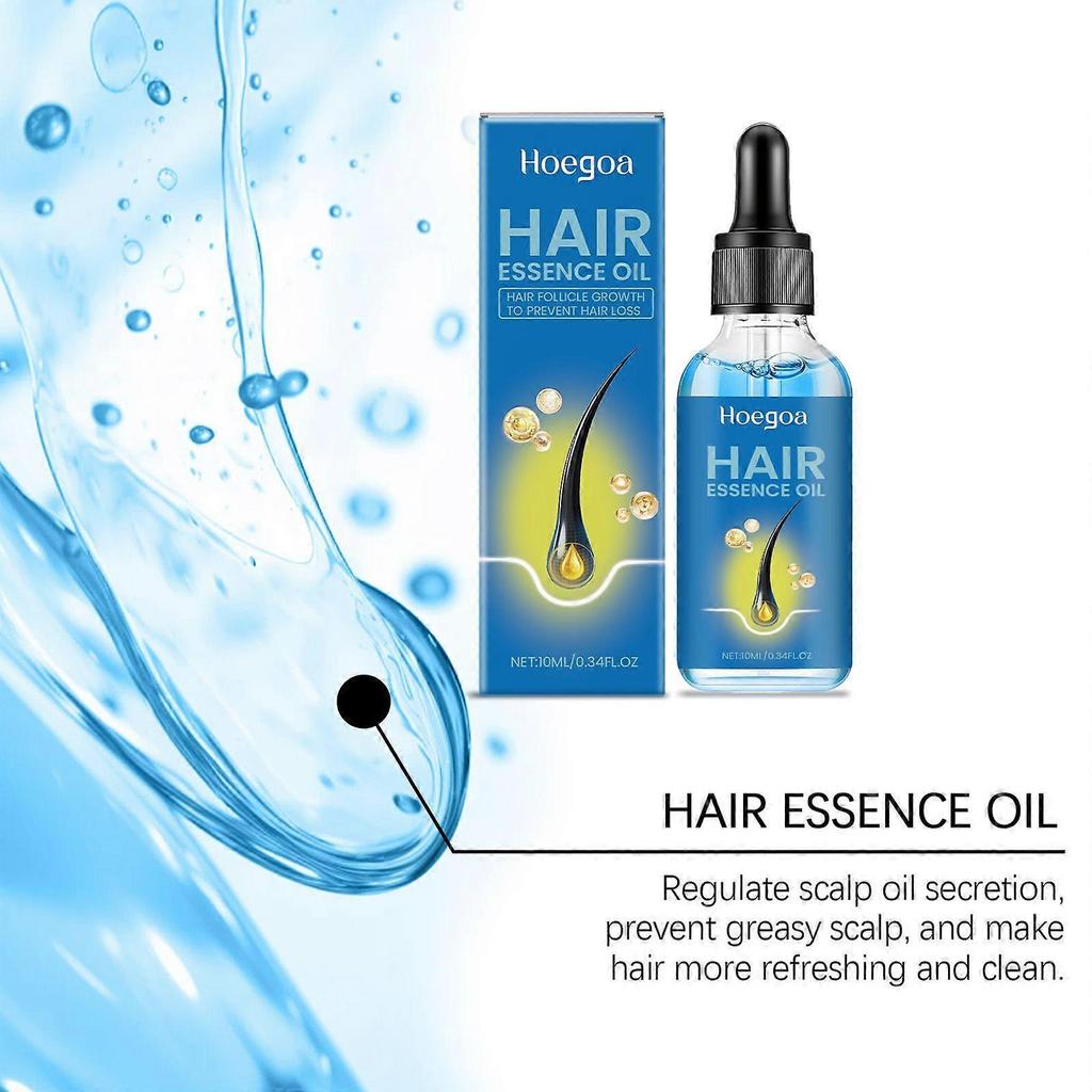 Nur für kurze Zeit!!Hoegoa Haarpflege-Essenz - Sanfte Feuchtigkeitspflege, Hydrierend, Glattes und Glänzendes Haar, Verbessert Frizz-Pflege-Flüssigkeit