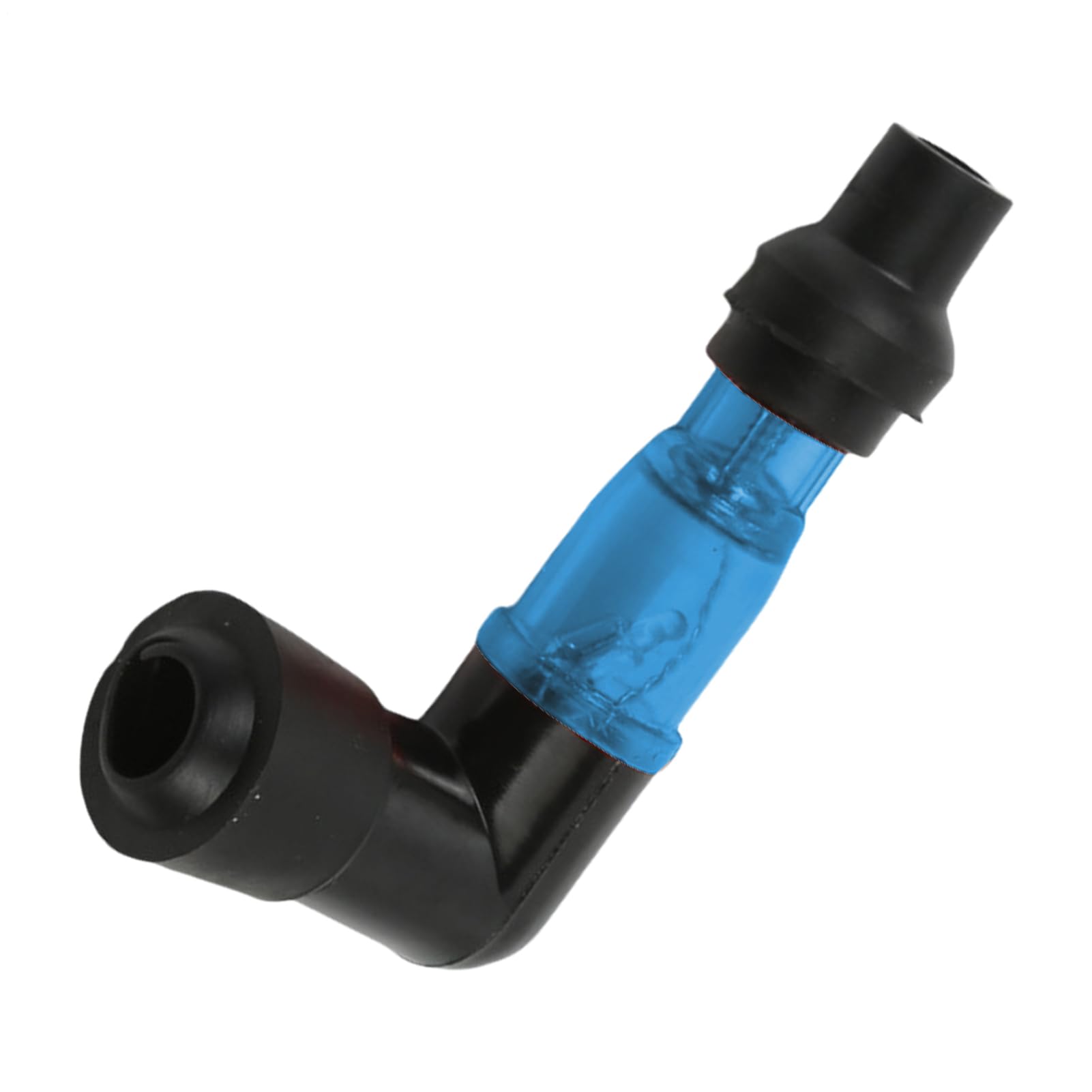 

Motorcycle Flash Spark Plug Cap Right Angle Flashing Spark Plug Cap High Performance 90 Please refer to the description синий