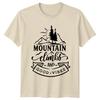 Mountain Climbs And Good Vibes Adventure Travel T-Shirt