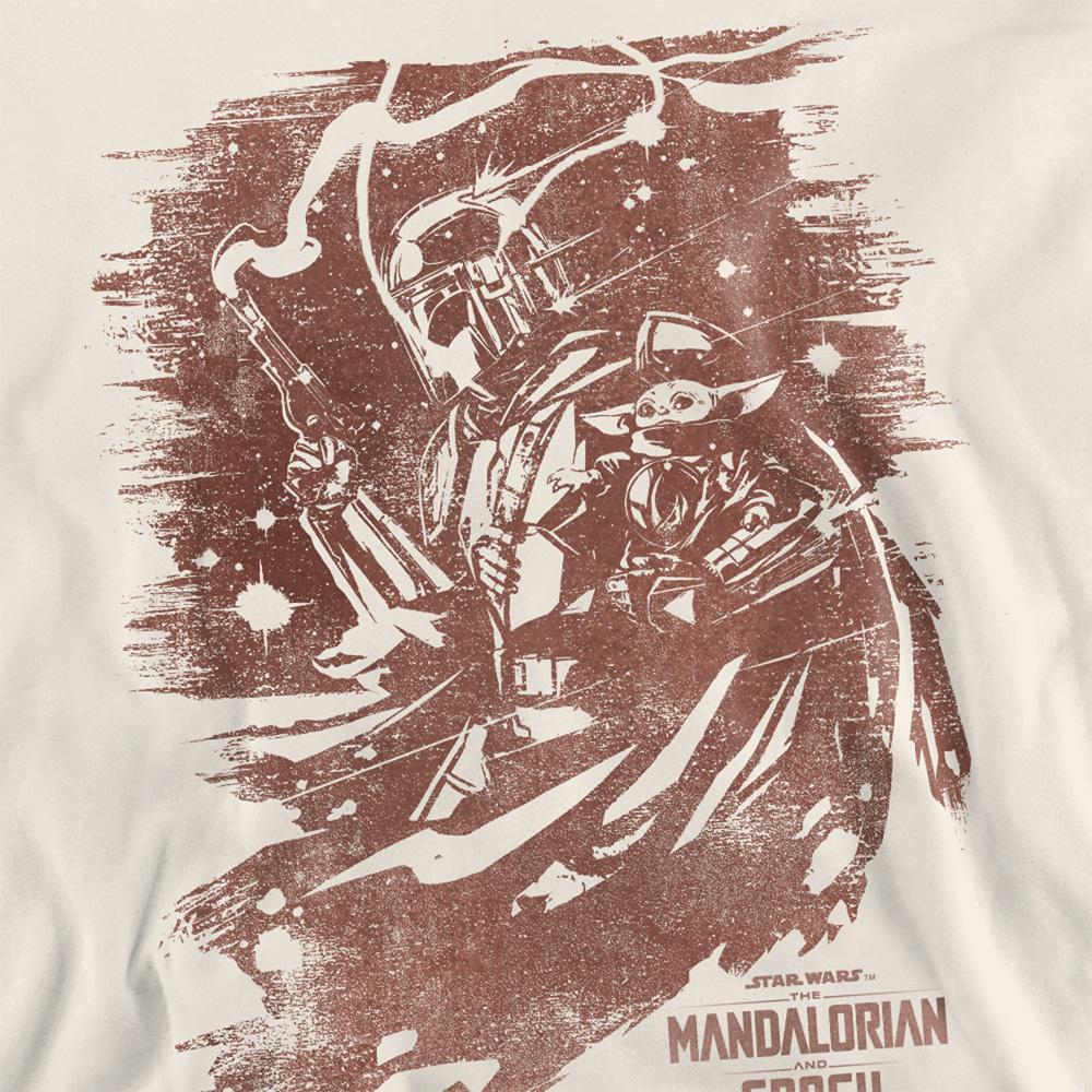 The Mandalorian & Grogu Unisex Adult Ink Print Sweatshirt