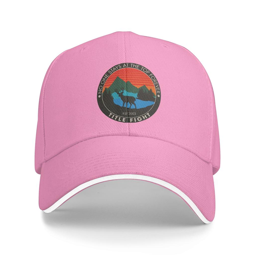 Title Fight Band Baseball Cap Casual Trucker Hat Summer Men Adult Outdoor Sport Snapback Cap