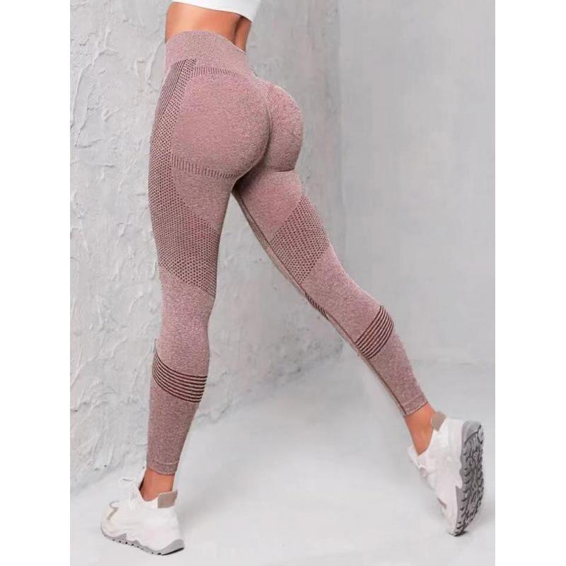 2025 High Waist Solid Color Hip-Lifting Yoga Pants for Women