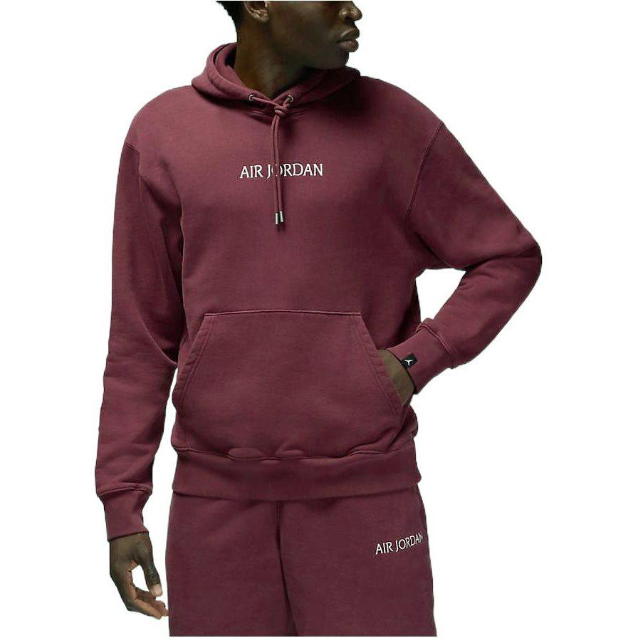 Jordan Sweatshirts Men's Red Hooded Moderate Regular DV6464-645
