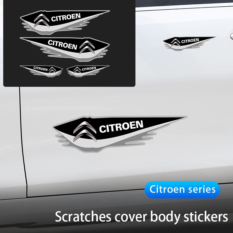 Citroen Car Rearview Mirror Door Sideways Side Decoration Stickers For Citroen C8 DS3 C6 C3 Vts C4 Saxo C4L C5 C2 C1 Xsara C3-XR