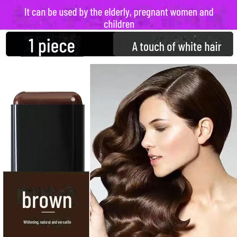 

Набор из карандаша и расчески для временной краски для закрашивания седины 20g