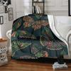 1pc Butterfly Print Blanket Warm, Cozy, And Soft, Suitable for Sofas, Beds, Cars, And Office Use.Perfect for Camping And Travel, Making It a Great Gif