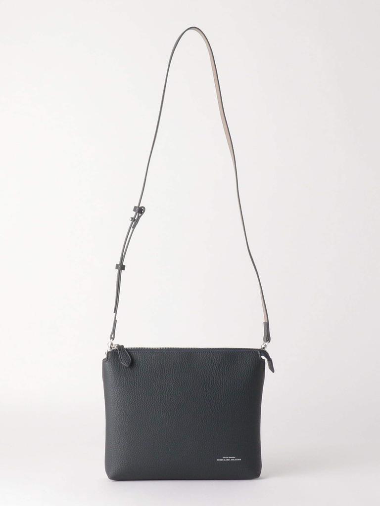 United Arrows Green Label Relaxing CIBO Leather-Like 2-Way Shoulder/Clutch Bag, 31326990346, 7900 Navy (79), Free Shipping