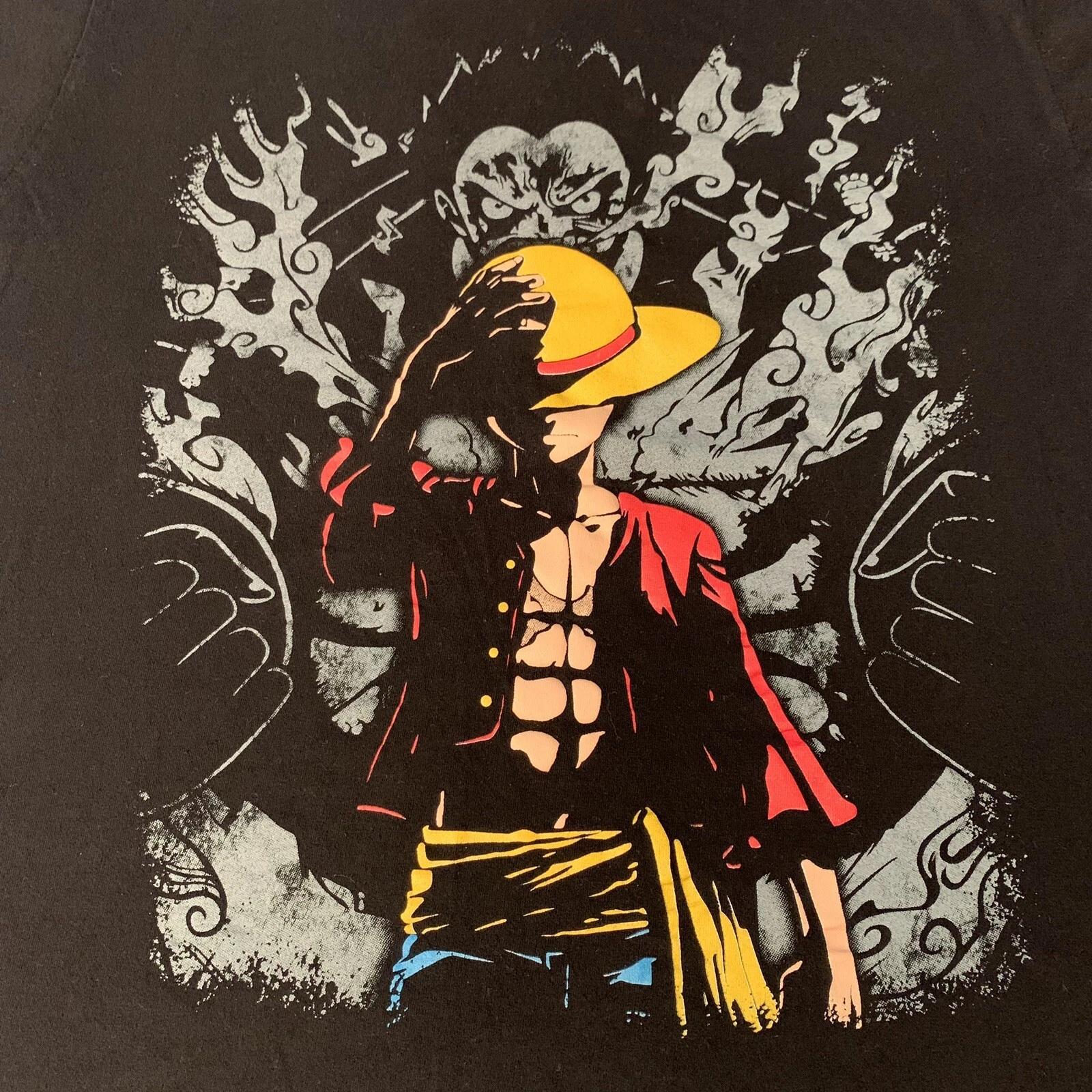 Футболка One Piece Film Gold Размер Medium Rayton Playeras Mediana Японское Аниме M