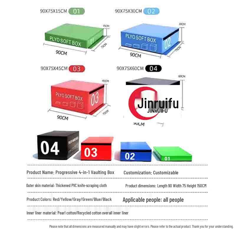 

JinRuiFu Soft Plyo Box