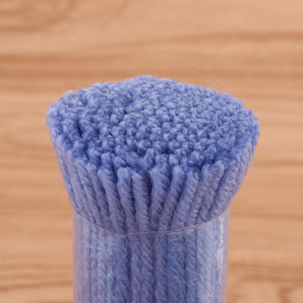 DIY Häkelgarn Acrylfasern Teppich-Häkelgarn-Set Verschiedene Farben für Heimtextil-Bastelarbeiten
