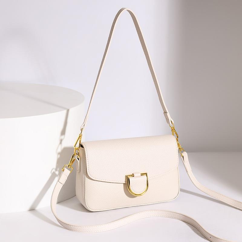 Sac Dame Cuir Véritable Petit Sac Carré Rétro Sac à Bandoulière Mode Sac Bandoulière