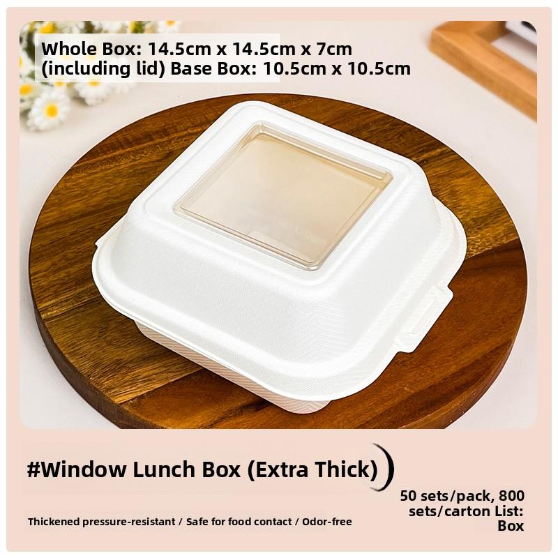 Transparent Tiramisu Packaging Box Cake Dishes Mousse Cutting Sweet Dessert Baking Western Pastries Separation Packing Box