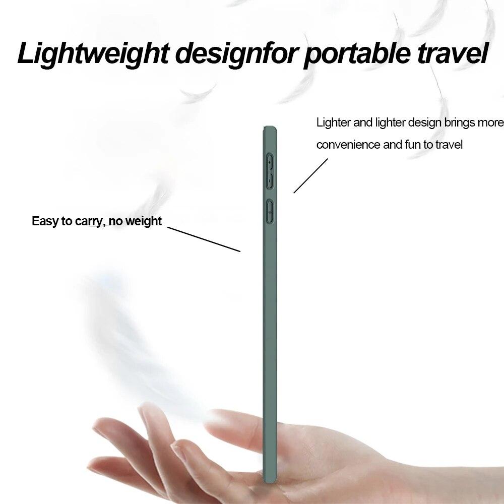 Tablet Leather Case for Samsung Galaxy Tab S11 S10 12.4 S7 FE S7 S8 S9FE Plus S6 S10 Lite A7 A8 Flip Case Silicone Soft Shockproof Protective Cover