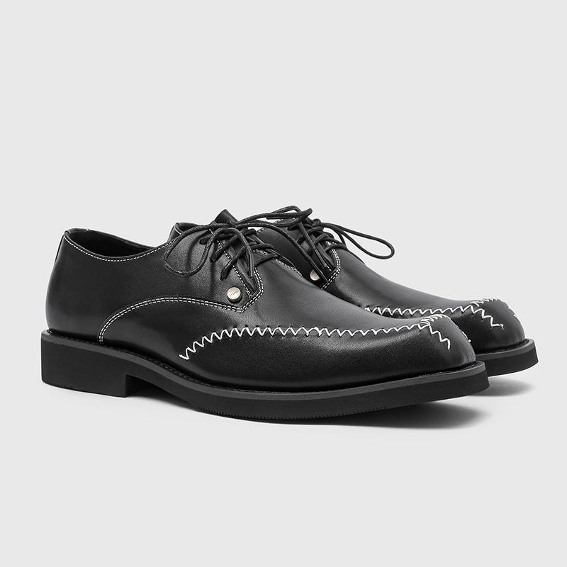 Fashion Spring Autumn Mens Oxford Shoes Fashion Casual Shoes New Designer Men Leather Business Shoes Male Formal Dress Footwear Sneakers