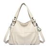High Quality Soft Leather Handbags for Women 2023 Vintage Women's Shoulder Messenger Bag Luxury Large Capacity Female Sac A Main