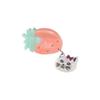 NAT Hair Clip Strawberry Cat Pink