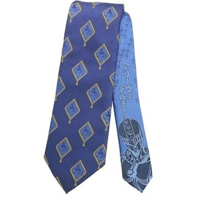 JoJos Bizarre Adventure Golden Wind BRUNO BUCCIARATI Necktie Tie Navy JAPAN
