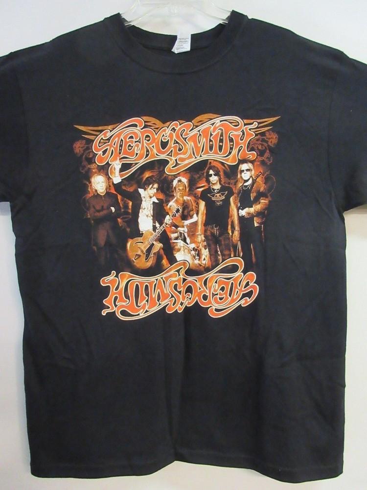 AEROSMITH OFFICIAL OLD STOCK MERCH BAND CONCERT MUSIC   LARGE Unisex T-Shirt S